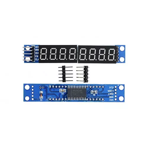 MAX7219 8-digit display module